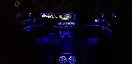 [분당벤츠전문점] 벤츠 S클래스 W222 S350 부메스터 전동트위터 1열 송풍구엠비언트 2열 송풍구엠비언트 교체작업 / 성남 분당구 정자동