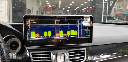 [분당벤츠전문점] 벤츠 E클래스 W212 E220 안드로이드 M2C200 PLUS 국산 12.3인치 와이드 모니터 교체 휴대용무선 WiFi기기설치(통신비무료) / 성남 분당구 정자동