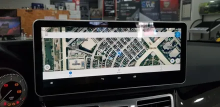 [분당벤츠전문점] 벤츠 E클래스 W212 E220 2014년식 안드로이드 M2C200플러스 국산 고해상도 12.3인치 모니터 교체 AUX생성 코딩 / 성남 분당구 정자동