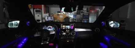 [분당벤츠전문점] 벤츠 GLC X253 GLC43AMG 2020년식 부메스터 3D전동 트위터 교체 / 성남 분당구 정자동
