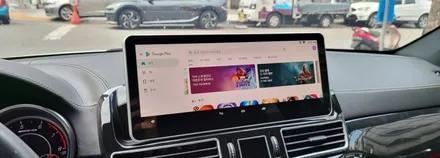 분당 벤츠 전문점 카알터 GLE GLE63 AMG 국산 12.3인치 모니터 교체 카플레이 안드로이드오토 안드로이드 M2C200PLUS교체 휴대용 무선 WiFi기기 설치 국산 USB / 성남 분당구 정자동