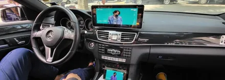 분당벤츠전문점 카알터 E클래스 E220 모니터 블랙아웃 먹화면 국산 12.3모니터 교체 안드로이드 카블릿 M2C200PLUS 교체  중국산 카플레이 안드로이드오토 올인원보다 편리함 / 성남 분당구 정자동