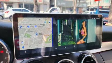 분당벤츠전문점 카알터 C클래스 W205 C220 국산 12.3인치 모니터교체 M2C200PLUS AUX코딩 순정GPS연동 순정64색변경 부메스터 전동트위터 데쉬보드 엠비언트 / 성남 분당구 정자동