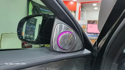 W213 E350 AMG Line 블랙유광 세로그릴교체 부메스터 3D 전동트위터 교체 / 성남 분당구 정자동