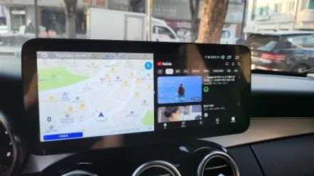 벤츠 W205 C350e 안드로이드 내비게이션 NV700 AUX코딩 하이패스매립 / 성남 분당구 정자동
