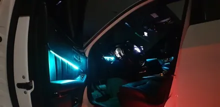 [분당벤츠전문점] 벤츠 W212 E220 순정12색 엠비언트 변경 작업(멀티컬러 적용) / 성남 분당구 정자동