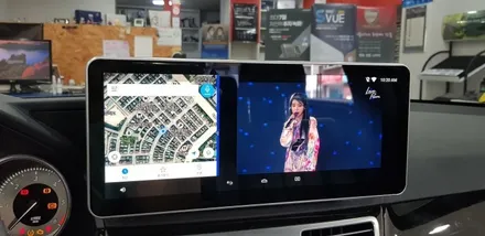 [분당벤츠전문점] 벤츠 E클래스 W212 E220 2014년식 안드로이드 M2C200플러스 국산 고해상도 12.3인치 모니터 교체 AUX생성 코딩 / 성남 분당구 정자동