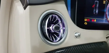 [분당벤츠전문점] 벤츠 S클래스 W222 S63 AMG 2018년식 신형개조 부메스터 3D전동 트위터 1열 송풍구 엠비언트 교체 2열 송풍구 엠비언트 교체 / 성남 분당구 정자동