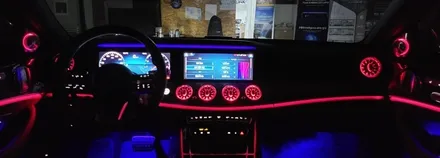 [분당벤츠전문점] 벤츠 E클래스 W213 E53 AMG 2021년식 부메스터 3D 전동 트위터 교체 송풍구 엠비언트 교체 / 성남 분당구 정자동