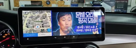 [분당벤츠전문점] 벤츠 GLC X253 GLC300 2018년식 미국 직수입 순정 7인치 모니터 탈거 국산 고해상도 12.3인치 모니터교체 국산 안드로이드 M2C200플러스 순정 / 성남 분당구 정자동
