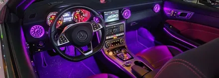 분당벤츠전문점 카알터 SLC R172 SLC43 AMG 순정 12색 엠비언트교체 순정 12색 송풍구 엠비언트 교체 / 성남 분당구 정자동