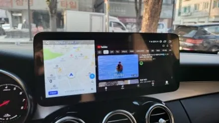벤츠 W205 C350e 안드로이드 내비게이션 NV700 AUX코딩 하이패스매립 / 성남 분당구 정자동