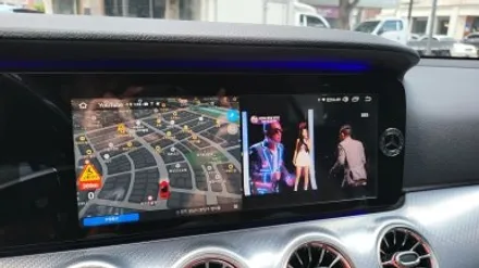 벤츠 W213 E250 M2C200APLUS 티맵 아리아 음성 안됨 유튜브 안됨 이슈 탈거 안드로이드 NV700 셋탑 내비게이션 본체 교체 / 성남 분당구 정자동