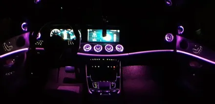 [분당벤츠전문점] 벤츠 E클래스 W213 E250 페이스 리프트 신차 패키지 부메스터 3D전동 트위터, 전면송풍구 엠비언트 교체 / 성남 분당구 정자동