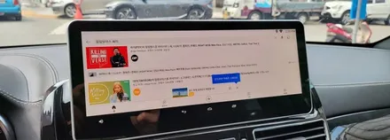 분당 벤츠 전문점 카알터 GLE GLE63 AMG 국산 12.3인치 모니터 교체 카플레이 안드로이드오토 안드로이드 M2C200PLUS교체 휴대용 무선 WiFi기기 설치 국산 USB / 성남 분당구 정자동