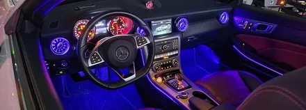 분당벤츠전문점 카알터 SLC R172 SLC43 AMG 순정 12색 엠비언트교체 순정 12색 송풍구 엠비언트 교체 / 성남 분당구 정자동