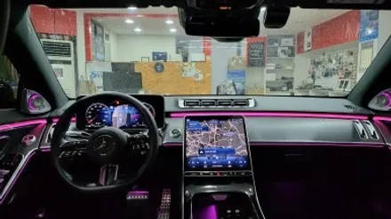 분당 벤츠전문 카알터 W223 S400d 액티브엠비엄트 4d전동트위터 옵틱글래스 광각사이드미러 교체 레트로핏 1인시공 / 성남 분당구 정자동