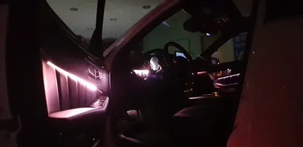 [분당벤츠전문점] 벤츠 E클래스 W212 E350 순정12색 엠비언트 변경 작업(멀티컬러 적용) / 성남 분당구 정자동
