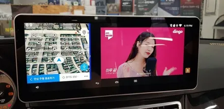 [분당벤츠전문점] 벤츠 E클래스 W212 E220 안드로이드 M2C200플러스 국산 12.3인치 와이드 모니터 교체 / 성남 분당구 정자동