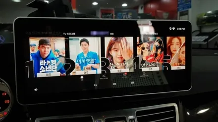 [분당벤츠전문점] 벤츠 E클래스 W212 E220 2014년식 안드로이드 M2C200플러스 국산 고해상도 12.3인치 모니터 교체 AUX생성 코딩 / 성남 분당구 정자동