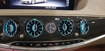 [분당벤츠전문점] 벤츠 S클래스 W222 S63 AMG 2018년식 신형개조 부메스터 3D전동 트위터 1열 송풍구 엠비언트 교체 2열 송풍구 엠비언트 교체 / 성남 분당구 정자동