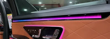 [분당벤츠전문점] 벤츠 S클래스 W223 S580  액티브엠비언트 시공 / 성남 분당구 정자동