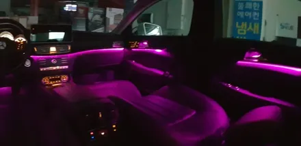 [분당벤츠전문점] 벤츠 W218 CLS350 순정 12색 엠비언트 M2C200플러스 GPS 파크라케이블 국산 12.3인치 모니터 교체 이지억세스 워크인 / 성남 분당구 정자동