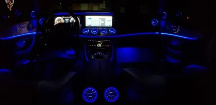 [분당벤츠전문점] 벤츠 E클래스 W213 E300AMG LINE 1열송풍구엠비언트 2열송풍구엠비언트 교체 / 성남 분당구 정자동