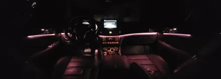 [분당벤츠전문점] 벤츠 CLS W218 CLS63 AMG 2016년식 순정 12색 멀티컬러 엠비언트 시공작업 / 성남 분당구 정자동