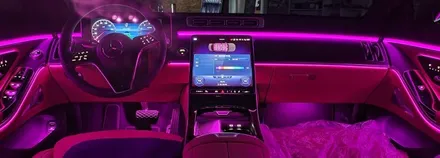 분당벤츠전문점 카알터 S클래스 S450 순정 형 액티브엠비언트 작업 리얼후기 S350 S400 S450 S500 S580 숏바디 롱바디 모두작업 W223 / 성남 분당구 정자동