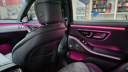 분당 벤츠전문 카알터 W223 S400d 액티브엠비엄트 4d전동트위터 옵틱글래스 광각사이드미러 교체 레트로핏 1인시공 / 성남 분당구 정자동