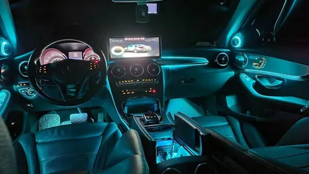 분당벤츠전문점 카알터 C클래스 W205 C220 국산 12.3인치 모니터교체 M2C200PLUS AUX코딩 순정GPS연동 순정64색변경 부메스터 전동트위터 데쉬보드 엠비언트 / 성남 분당구 정자동
