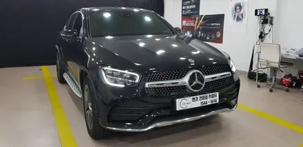 [분당벤츠전문점] 벤츠 GLC C253 GLC220d 쿠페 2021년식 미드레인지 커버 부메스터 엠비언트 커버교체 / 성남 분당구 정자동
