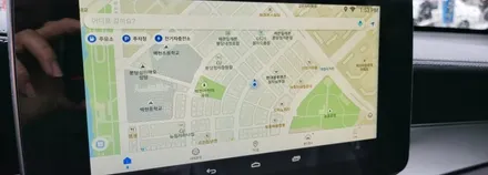 분당벤츠전문점 카알터 GLC350e 사이드미러 프레임파손 교체 사각지대개선 옵틱글래스 광각미러교체 국산 안드로이드 M2C200 AUX코딩 순정GPS연동 LTE 무선 WiFi / 성남 분당구 정자동