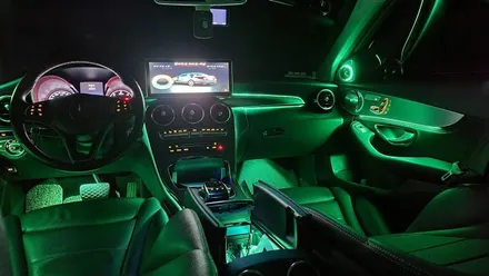 분당벤츠전문점 카알터 C클래스 W205 C220 국산 12.3인치 모니터교체 M2C200PLUS AUX코딩 순정GPS연동 순정64색변경 부메스터 전동트위터 데쉬보드 엠비언트 / 성남 분당구 정자동