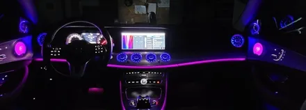 [분당벤츠전문점] 벤츠 E클래스 W213 E300 2018년식 부메스터 3D 전동 트위터 교체 송풍구 엠비언트 교체 부메스터 미드레인지 커버교체 / 성남 분당구 정자동
