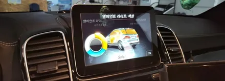 분당 벤츠 전문점 카알터 GLE GLE63 AMG 국산 12.3인치 모니터 교체 카플레이 안드로이드오토 안드로이드 M2C200PLUS교체 휴대용 무선 WiFi기기 설치 국산 USB / 성남 분당구 정자동