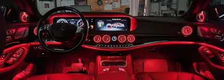 분당벤츠전문점 카알터 S클래스 S350d 중고차 신차만들기 M2C200플러스 국산 고해상도 인터페이스 휴대용무선 WiFi (통신비무료) 순정GPS연동 케이블 순정오디오 AUX코딩 / 성남 분당구 정자동