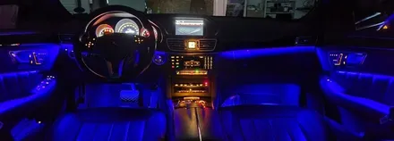 분당벤츠전문점 카알터 E클래스 W212 E300 순정 12색 엠비언트 변경 광량 업그레이드 멀티컬러 / 성남 분당구 정자동