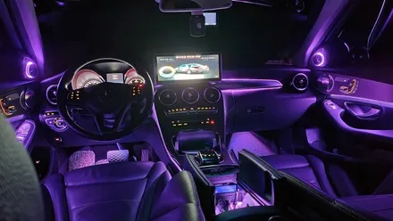 분당벤츠전문점 카알터 C클래스 W205 C220 국산 12.3인치 모니터교체 M2C200PLUS AUX코딩 순정GPS연동 순정64색변경 부메스터 전동트위터 데쉬보드 엠비언트 / 성남 분당구 정자동