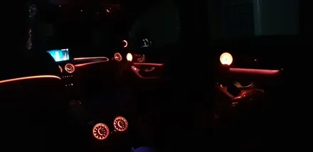 [분당벤츠전문점] 벤츠 X253 GLC300쿠페 신차패키지 전동트위터엠비언트 전면+리어송풍구엠비언트 대쉬보드엠비언트 등받이엠비언트 미드레인지엠비언트 풀셋트 / 성남 분당구 정자동