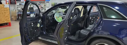 [분당벤츠전문점] 벤츠 GLC X253 GLC220d 2017년식 국산12.3인치 모니터 교체 국산 안드로이드 M2C200플러스 교체 AUX코딩 순정 GPS연동 파크라케이블 통신비 / 성남 분당구 정자동