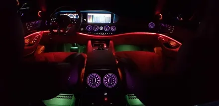 [분당벤츠전문점] 벤츠 S클래스 W222 S63 AMG 2018년식 신형개조 부메스터 3D전동 트위터 1열 송풍구 엠비언트 교체 2열 송풍구 엠비언트 교체 / 성남 분당구 정자동