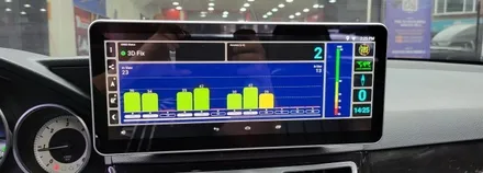 [분당벤츠전문점] 벤츠 E클래스 W212 E220 2014년식 중국산 안드로이드 모니터 탈거 국산 안드로이드 M2C200플러스 네비게이션 국산 고해상도 12.3인치 모니터 AUX코 / 성남 분당구 정자동