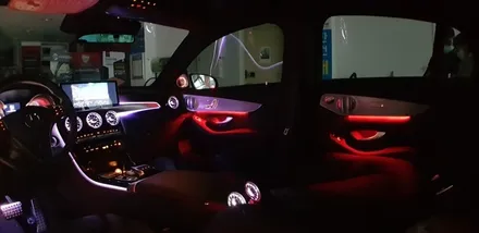 [분당벤츠전문점] 벤츠 X253 GLC300쿠페 M2C200A플러스 국산 12.3인치모니터 교체 AUX코딩 순정 GPS파크라케이블 휴대용 WiFi기기설치 순정 64색변경 엠비언트 / 성남 분당구 정자동