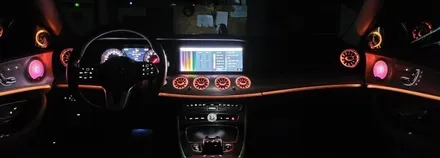 [분당벤츠전문점] 벤츠 E클래스 W213 E300 2018년식 부메스터 3D 전동 트위터 교체 송풍구 엠비언트 교체 부메스터 미드레인지 커버교체 / 성남 분당구 정자동
