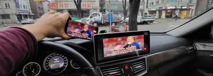 분당벤츠전문점 카알터 E클래스 W212 E300 안드로이드 M2C200 PLUS 네비게이션 국산 12.3인치 모니터교체 후방카메라교체 블랙박스교체 옵틱글래스 광각사이드미러교체 / 성남 분당구 정자동