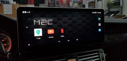 [분당벤츠전문점] 벤츠 W218 CLS350 순정 12색 엠비언트 M2C200플러스 GPS 파크라케이블 국산 12.3인치 모니터 교체 이지억세스 워크인 / 성남 분당구 정자동