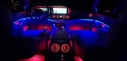 [분당벤츠전문점] 벤츠 S클래스 W222 S63 AMG 2018년식 신형개조 부메스터 3D전동 트위터 1열 송풍구 엠비언트 교체 2열 송풍구 엠비언트 교체 / 성남 분당구 정자동