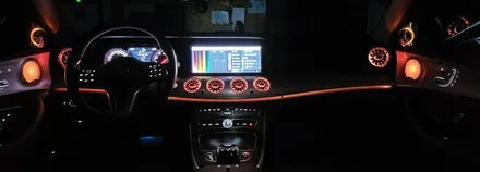 [분당벤츠전문점] 벤츠 E클래스 W213 E300 2018년식 부메스터 3D 전동 트위터 교체 송풍구 엠비언트 교체 부메스터 미드레인지 커버교체 / 성남 분당구 정자동